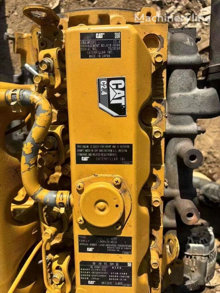 Caterpillar C2.4 CAT motor para excavadora