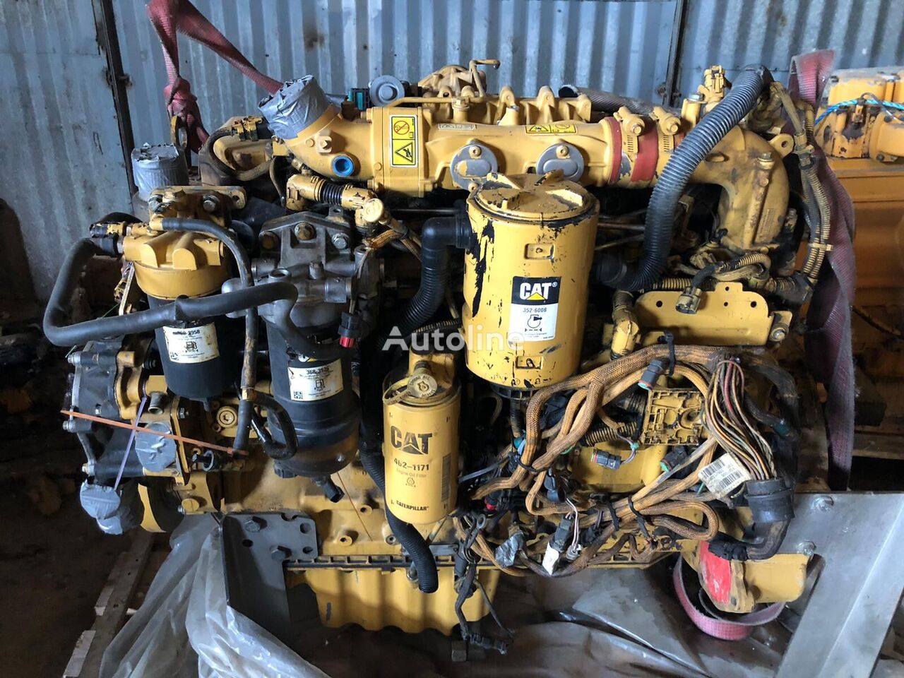 motor Caterpillar C6.6 Acert para escavadora