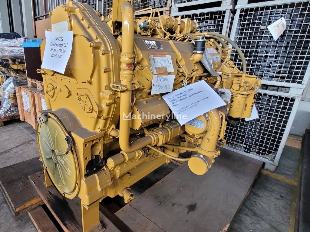 moteur Caterpillar Engine CAT C 27 rig.plus pour matériel de TP