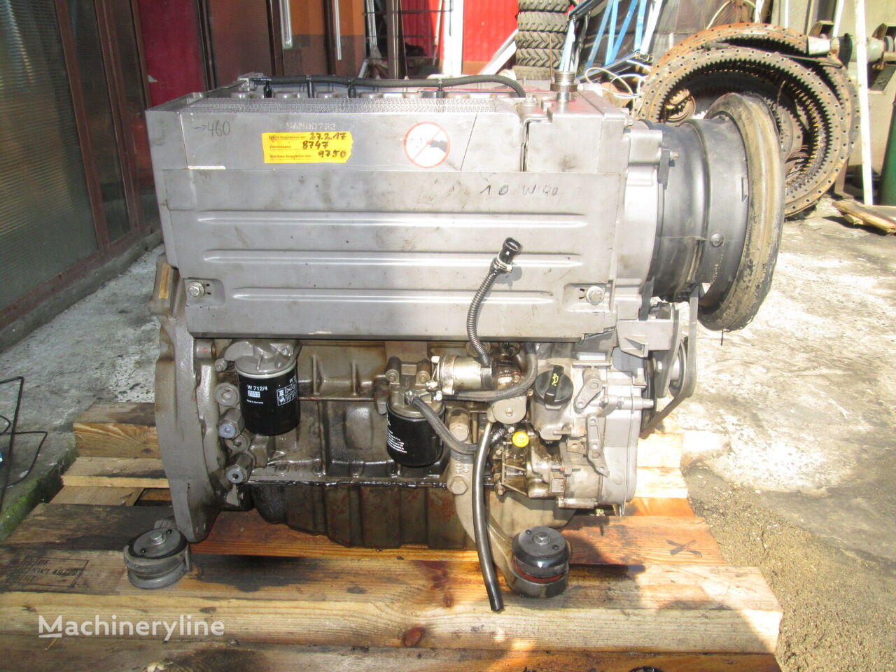 Deutz F4L1011F engine for wheel loader - Machineryline