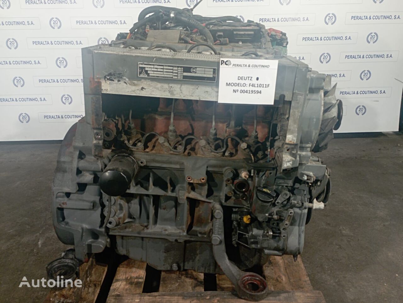 Deutz : F4L1011F Motor Completo 419594 für Deutz LKW