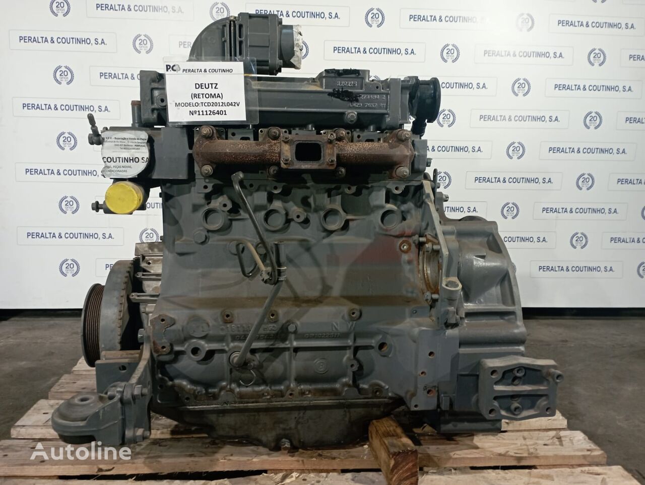 двигун Deutz TCD2012 L04 2V Motor Completo 2V C3UI100 до вантажівки Deutz