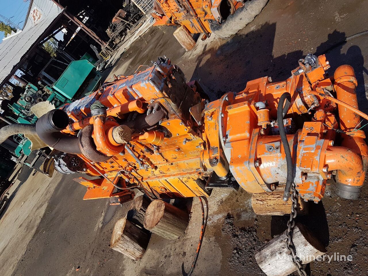 silnik FIAT do koparki Hitachi 450