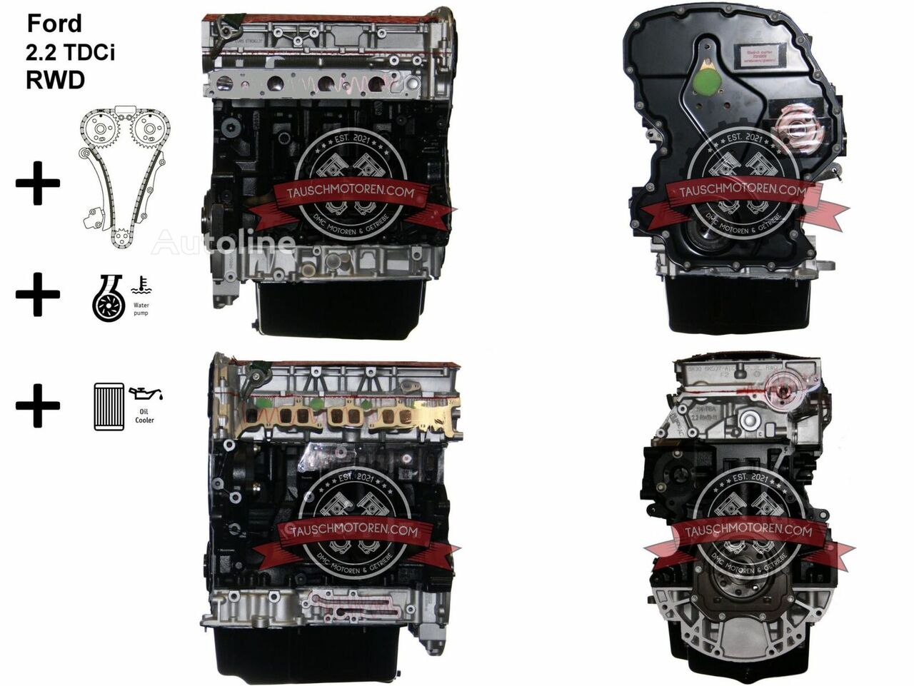 Prodaja Ford CVRA motora za Ford Transit 2.2 TDCi teretnog minibusa | Autoline HR Ford CVRA motor za Ford Transit 2.2 TDCi teretnog minibusa - Autoline