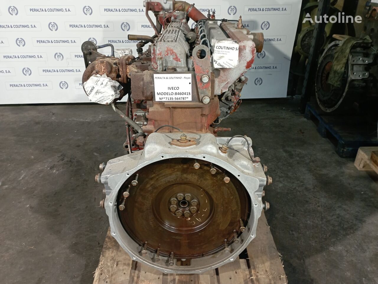 موتور خودرو IVECO : Eurotrakker / 8460 . 41 Motor Completo . 41 0862100048C برای کامیون IVECO