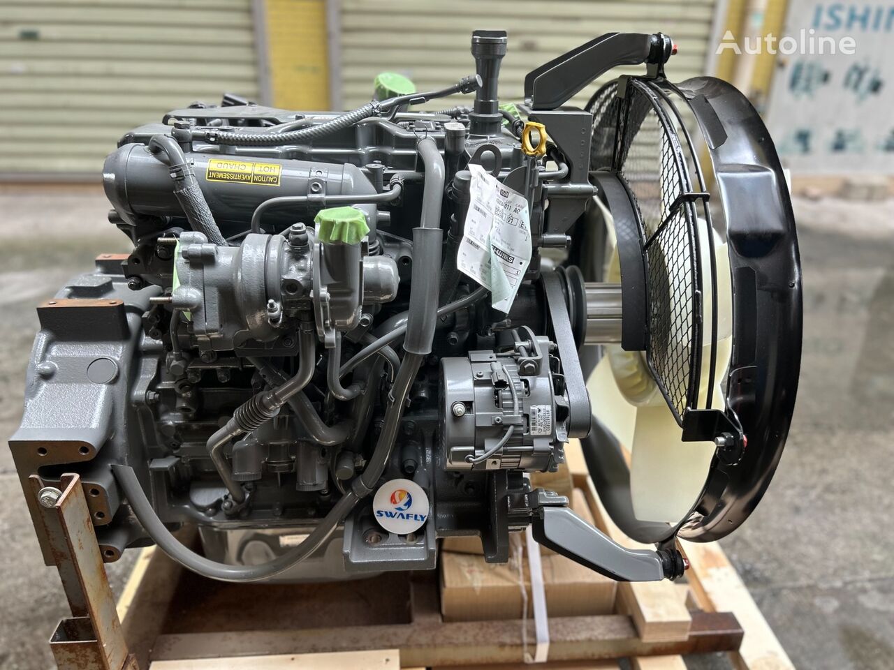 Isuzu 4JJ1XKSA-3, 4HK1XKSC-02 motor for Isuzu Excavator  trekkvogn