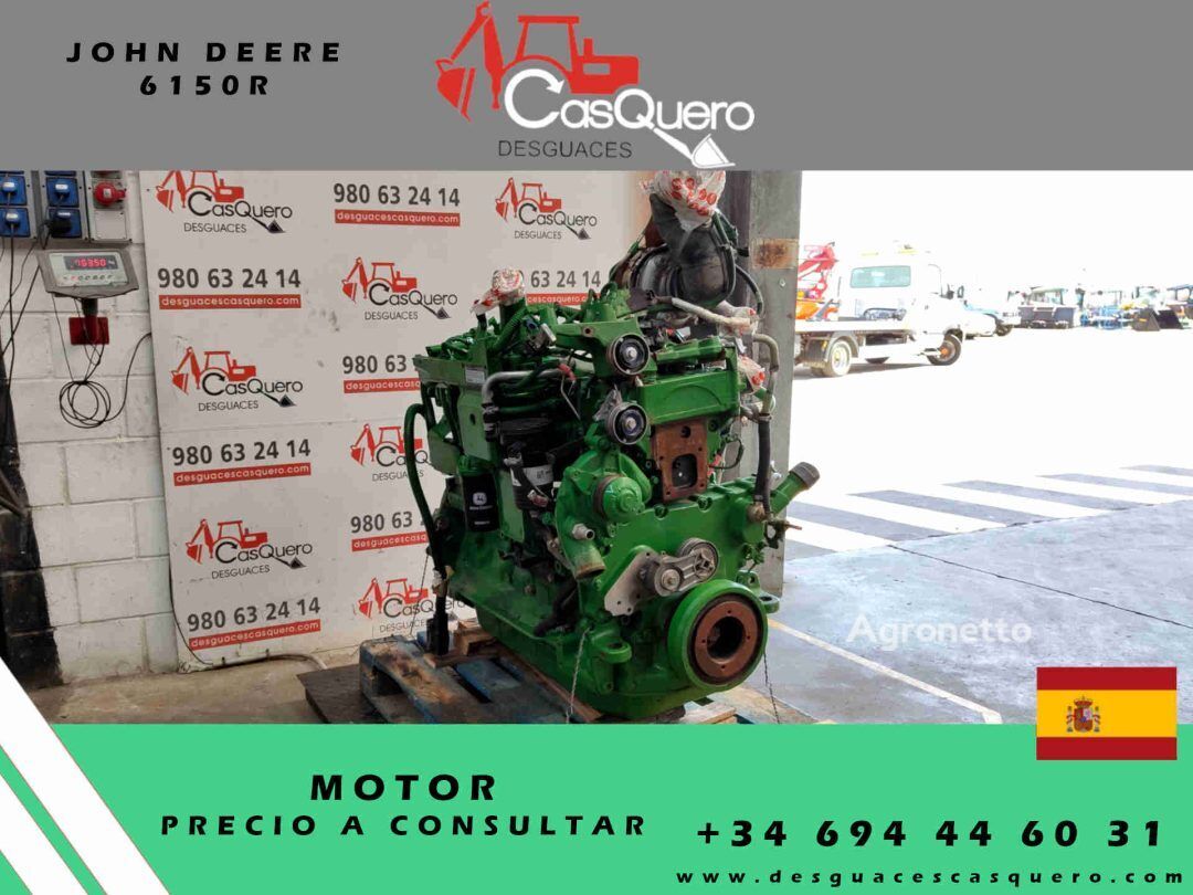 motor John Deere 6150RTIPO pro kolového traktoru John Deere 6150R