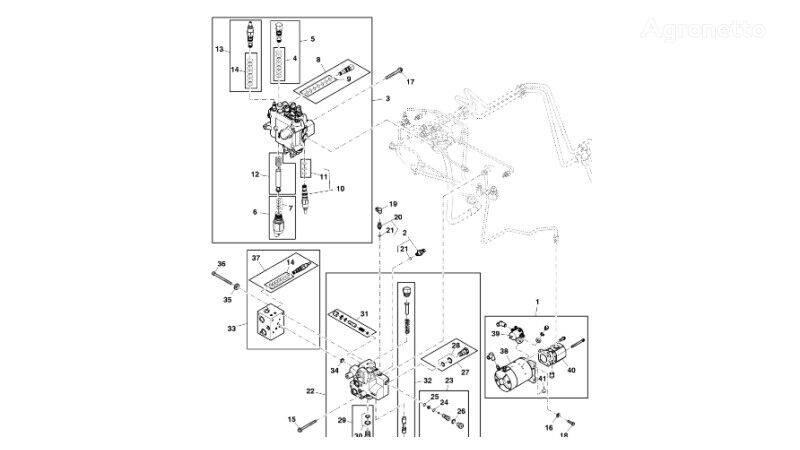 moteur John Deere 9470RX AT186663