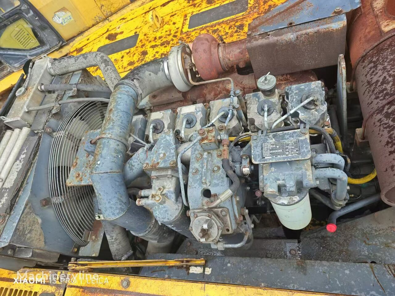 Komatsu SAA6D125E-3 motor za bagera