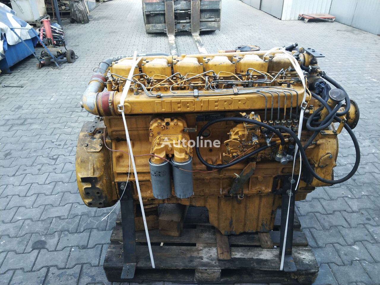 Liebherr D 916 TI D916 motor para cargadora de ruedas