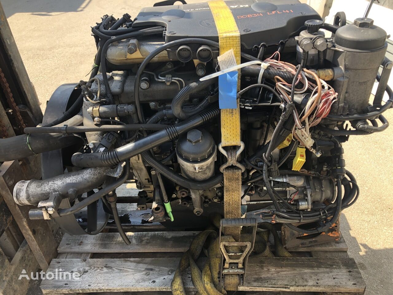 двигатель MAN D0834LFL51 180PS для грузовика MAN TGL