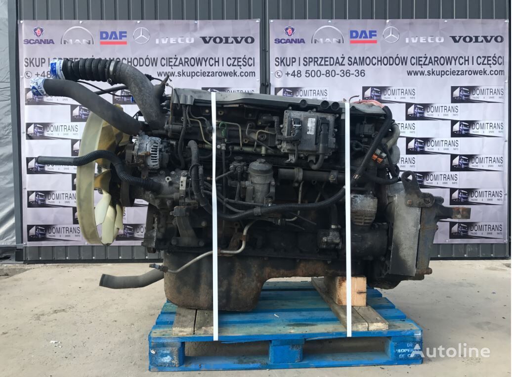 MAN D2066 LF25 engine for MAN TGX truck tractor