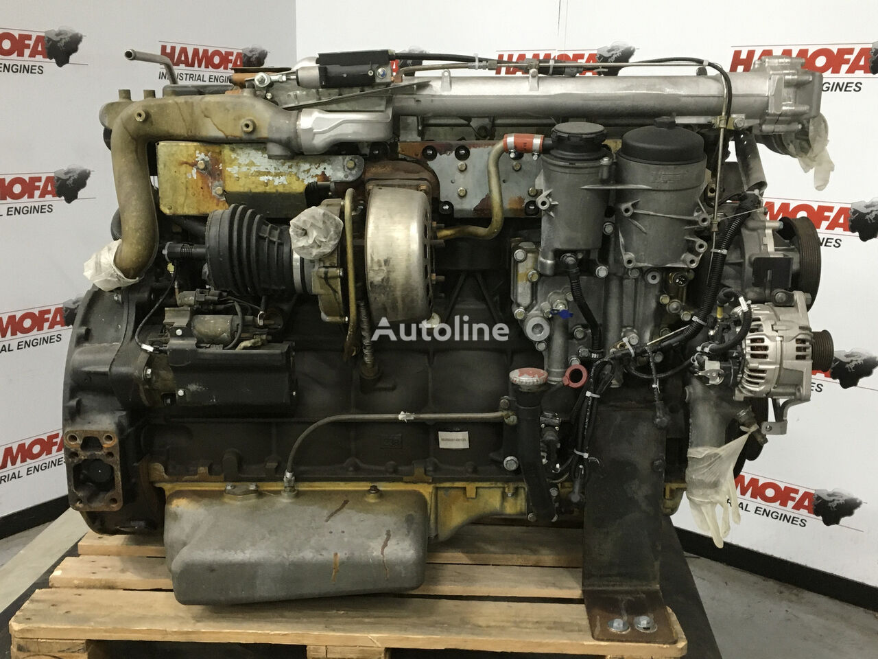 MAN D2066 LOH01 USED engine for truck