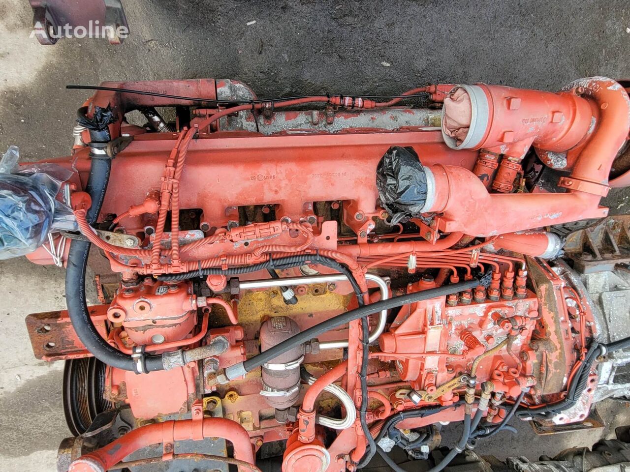 MAN D2866 LUH24,EURO3 LEŻĄCY engine for bus