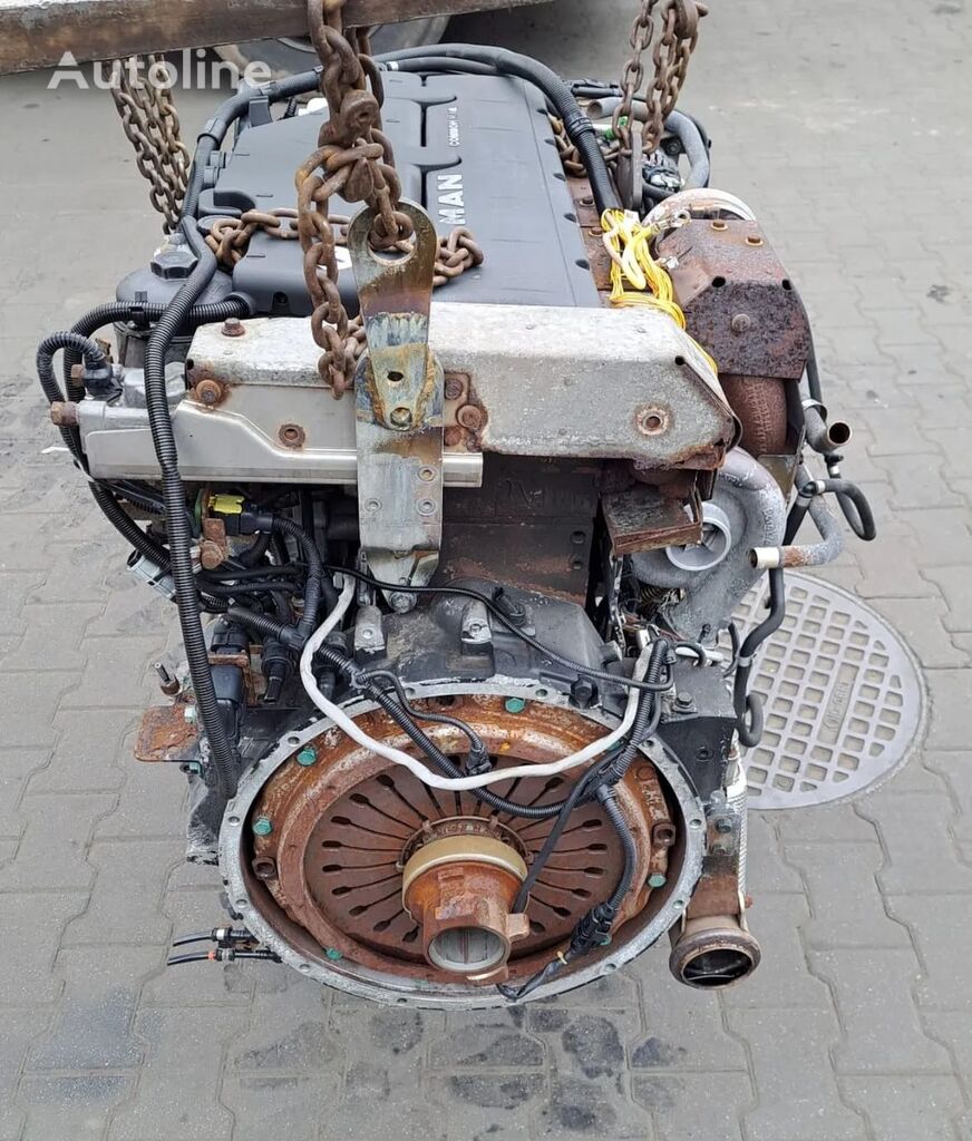 MAN KOMPLETNY SILNIK  TGL TGM EURO 6 340 KM D0836 motor til MAN lastbil