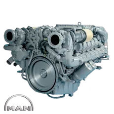 المحرك MAN MARINE V12-1580 D2842 LE409 D2842LE409 لـ الكارافانات MAN