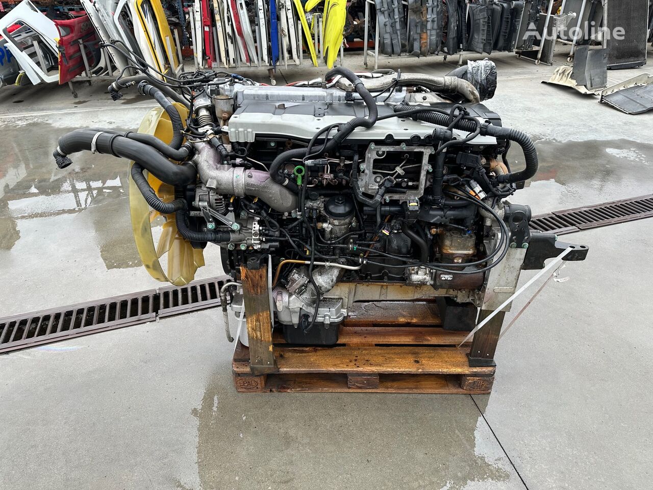 MAN TGX 480 EURO6 D2676LF25 D2676LF45 engine for truck tractor