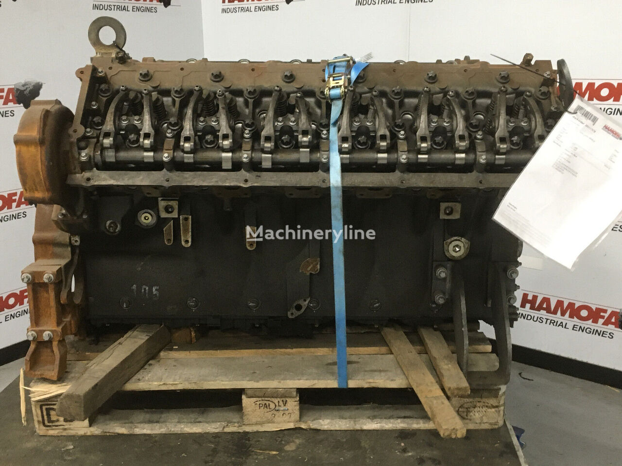 mesin MTU 12V1600 LONG-BLOCK FOR PARTS