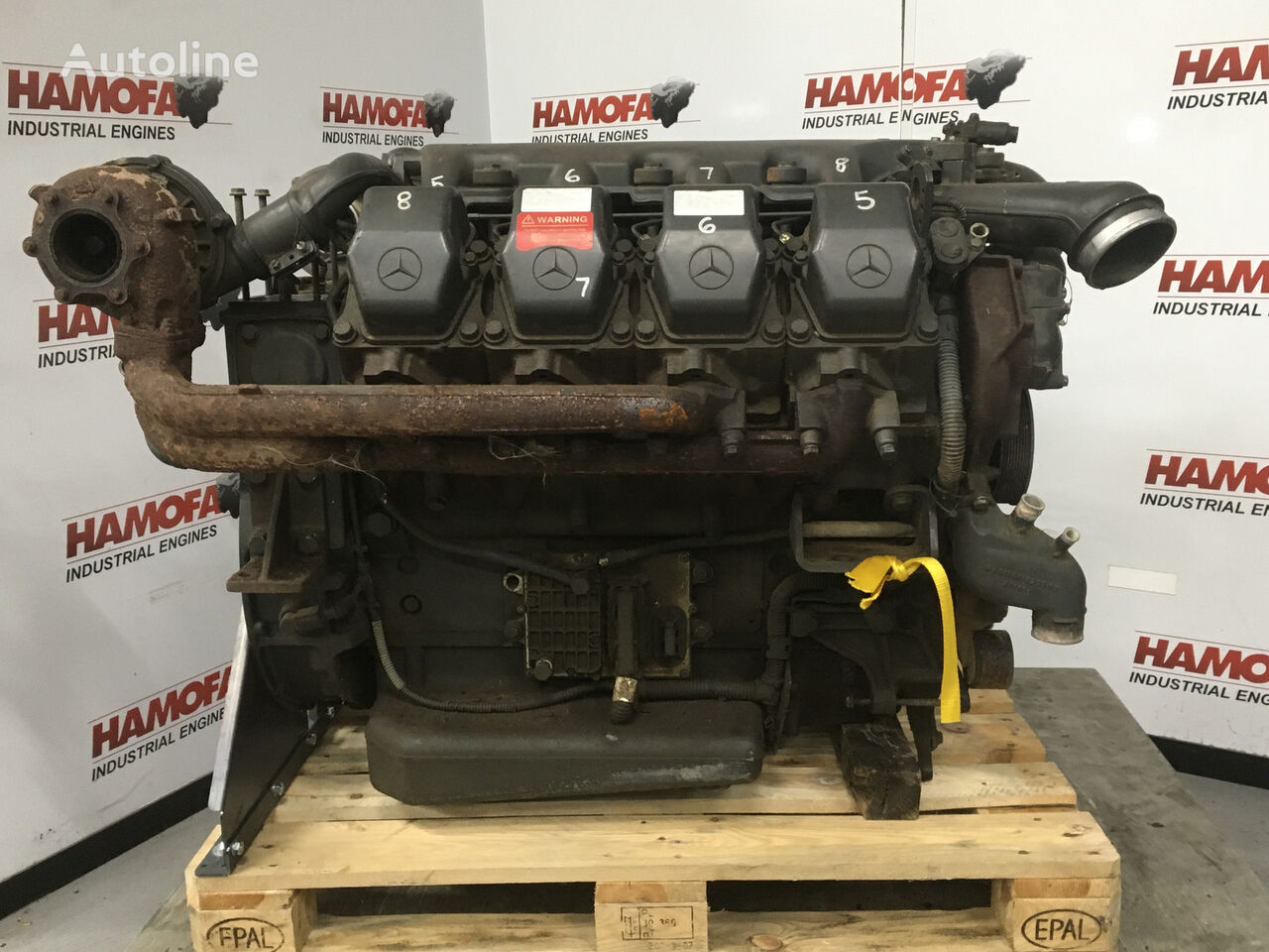 Mercedes-Benz OM502LA 942.990 USED engine for truck