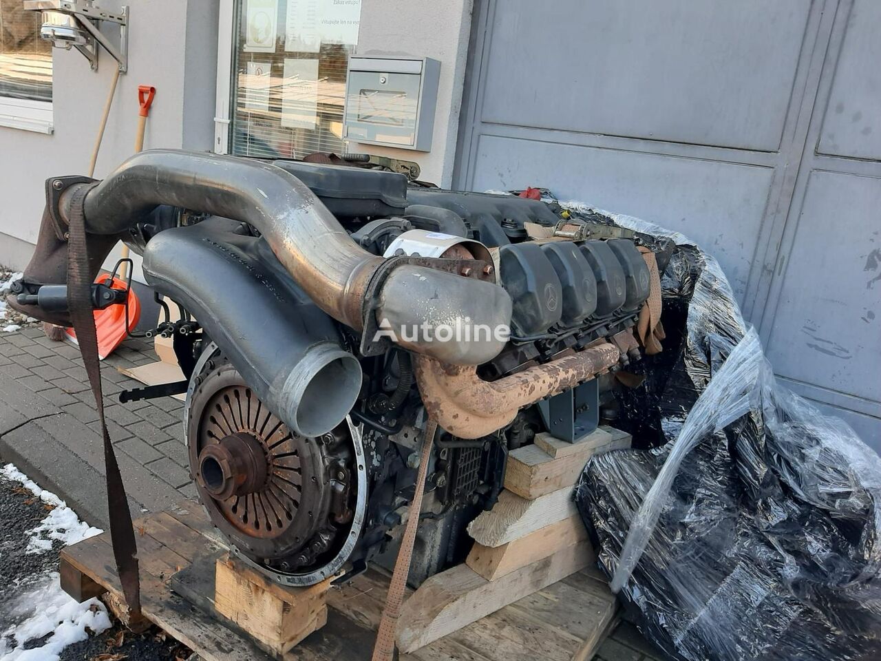 المحرك Mercedes-Benz OM502LA mercedes engine A0204471940 لـ الباصات Mercedes-Benz