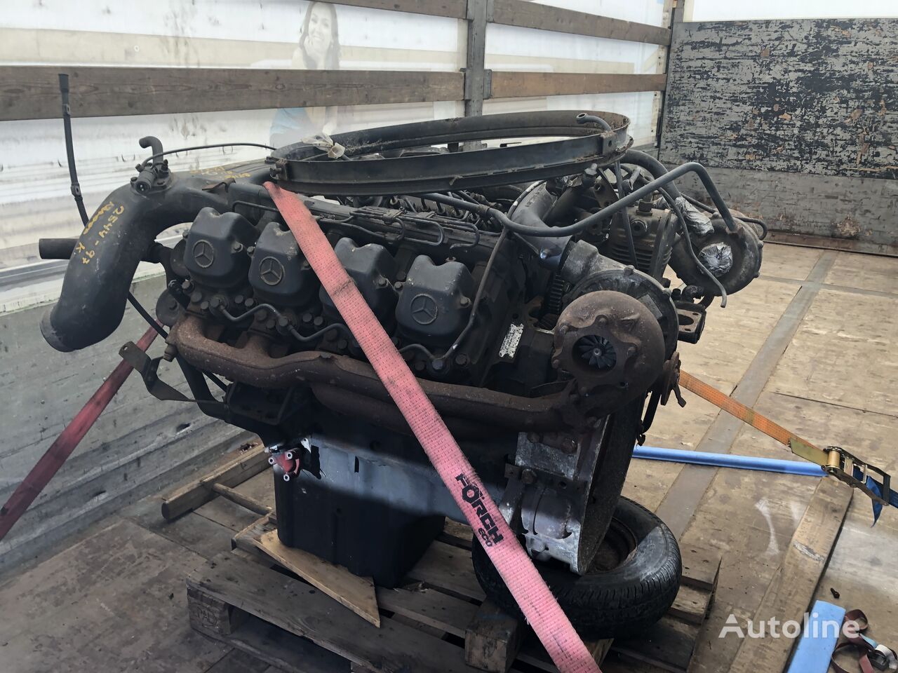 Mercedes-Benz V8 SK 2544 OM 442 /446 engine for truck