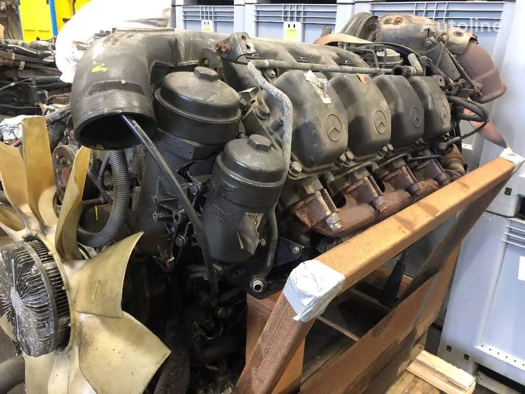 Motor engine for Mercedes-Benz OM502 V8 2008 Euro 5 510 CP truck