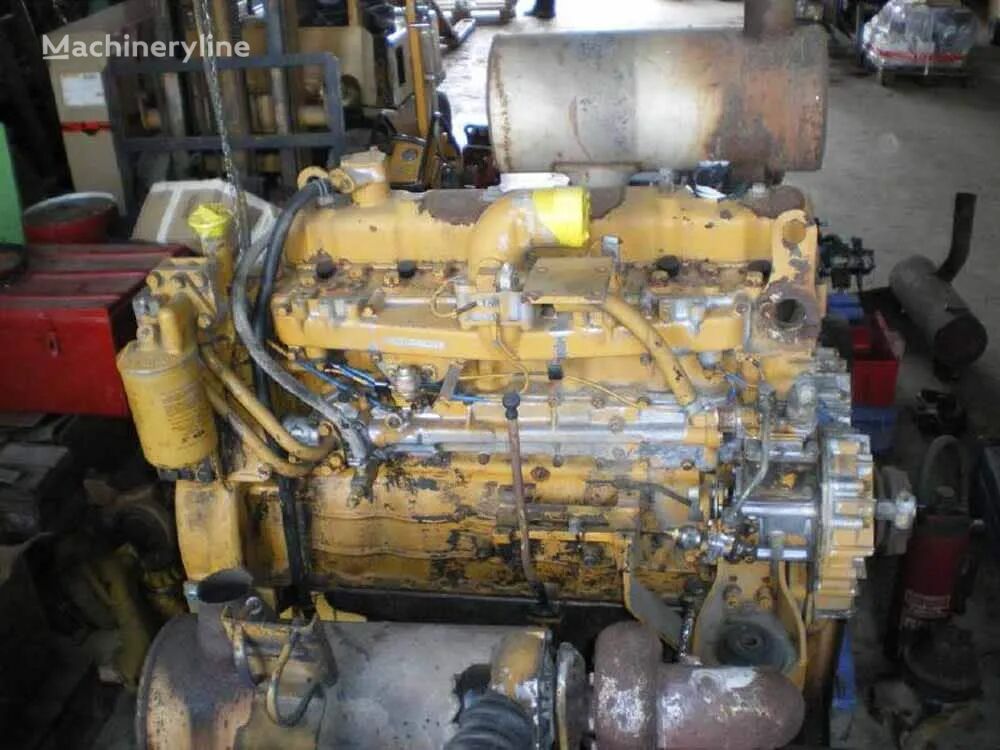 المحرك Motor لـ آلات البناء Komatsu S6D105-1 Second-Hand în Stare Bună