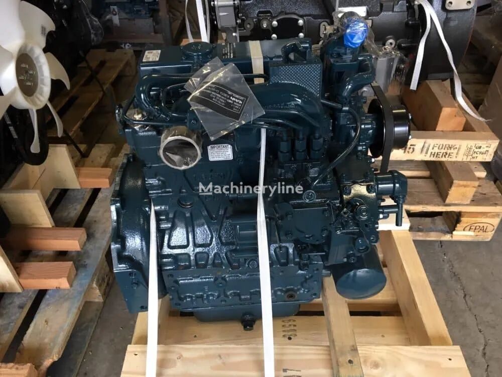 المحرك Motor second hand لـ آلات البناء Kubota D1703