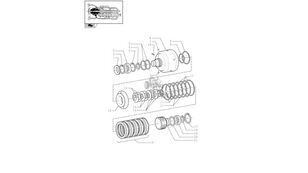 New Holland Carcasa de embrague T6010 T7230 87315038 motor para New Holland