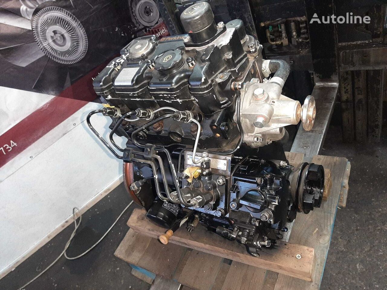 Perkins engine for truck