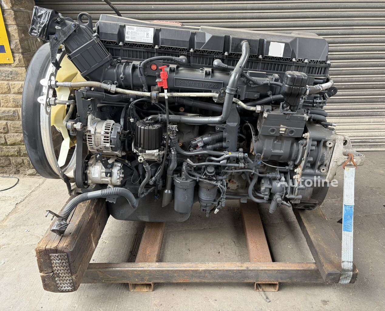 Moteur Renault DE13 480 K7 7423678476 pour tracteur routier Renault T/C/K - Autoline