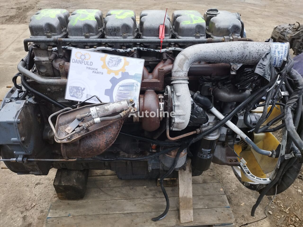 Motor Scania 420 PDE E3 DC1201 na Scania 124 - Autoline