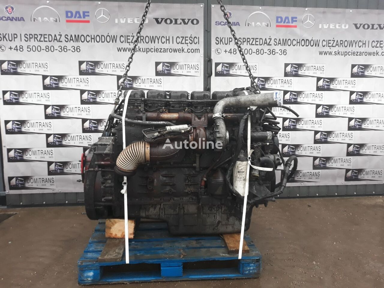 Scania DSC1205 engine for Scania 124,420 truck tractor