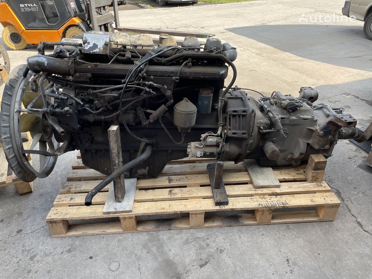 moteur Scania DSC911 pour camion Scania 94 220