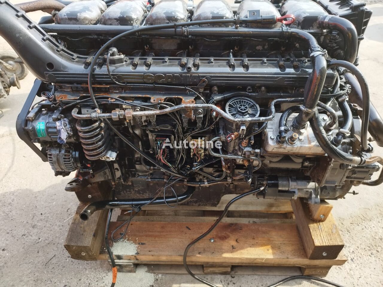 Moteur Scania DT 12 06 L02 DT1206L02 pour Scania P, R, G - Autoline