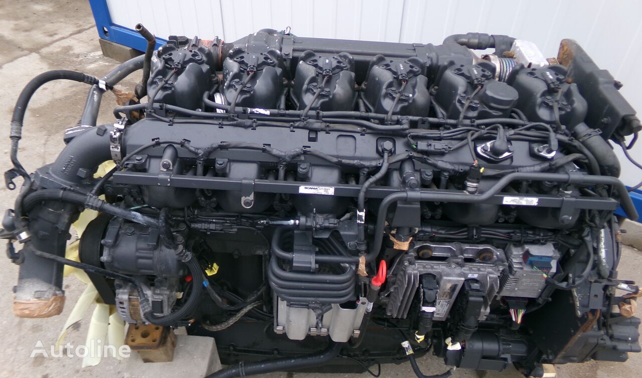 Scania SILNIK R / S KOMPLETNY LNG 410KM 2021r. PRZEBIEG 500 tys. engine for Scania truck tractor