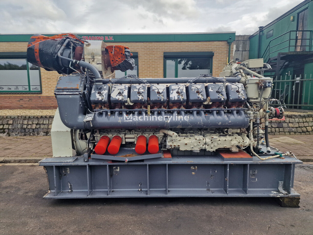dizel jeneratör için TBD 620 V16 motor