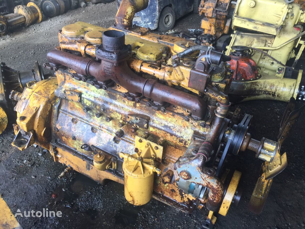 USED CUMMINS H743C H743 H743C145 H743C160 DIESEL motor for Cummins veihøvel