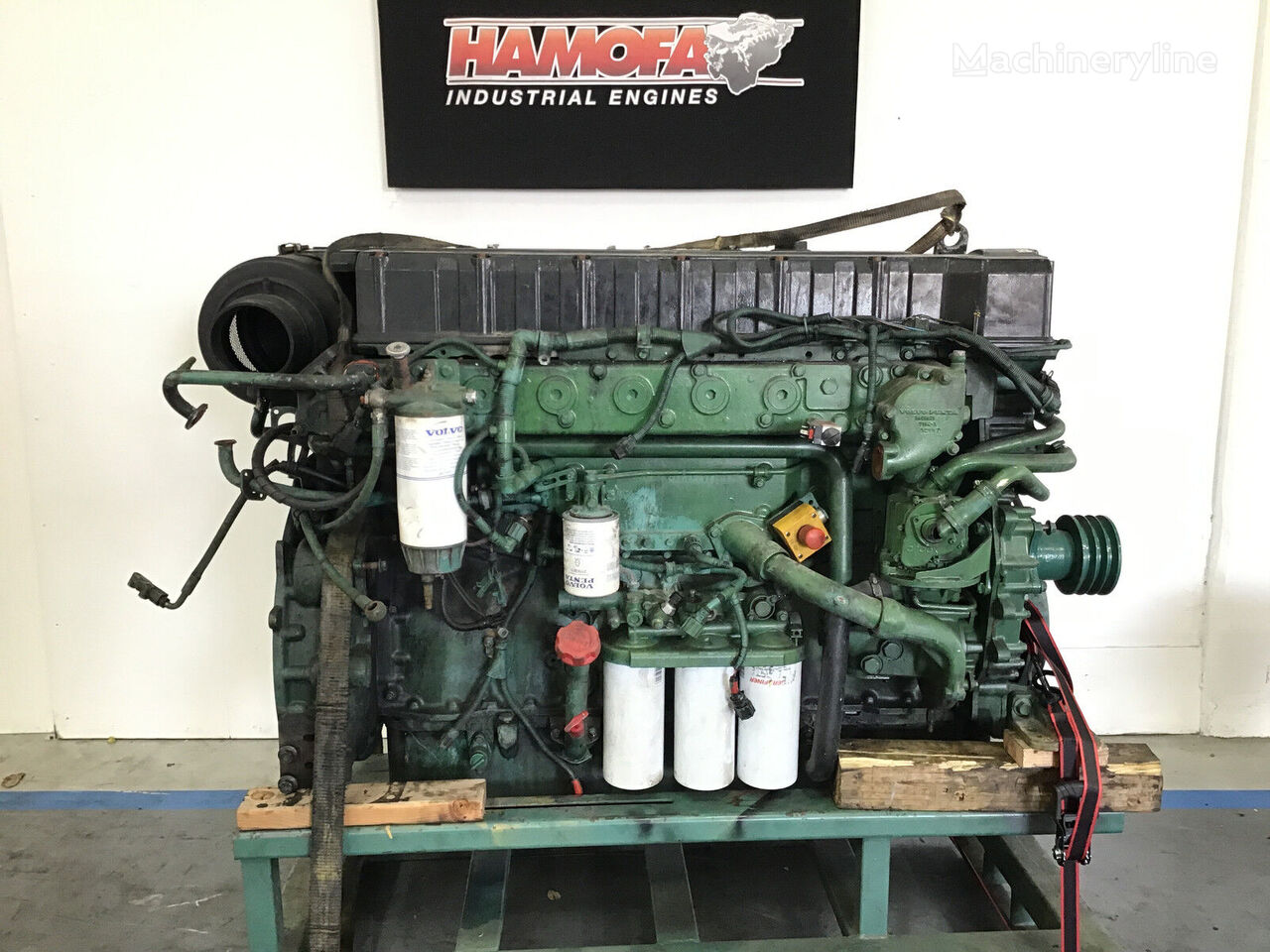 Volvo D12D-B MH USED motor para maquinaria de construcción