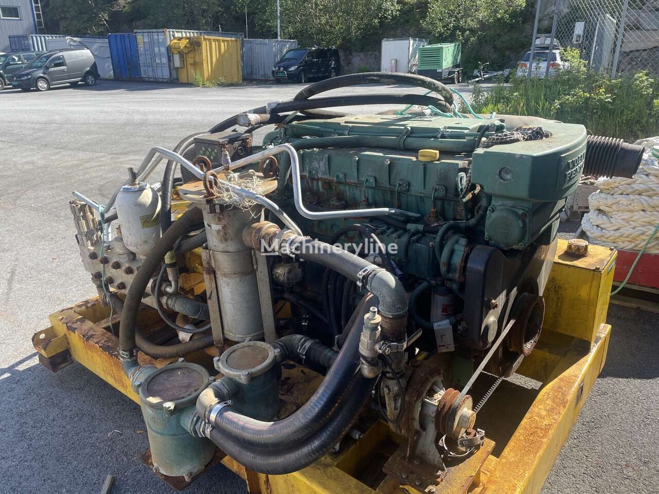 motor Volvo D7A-BTA 017996 za generator