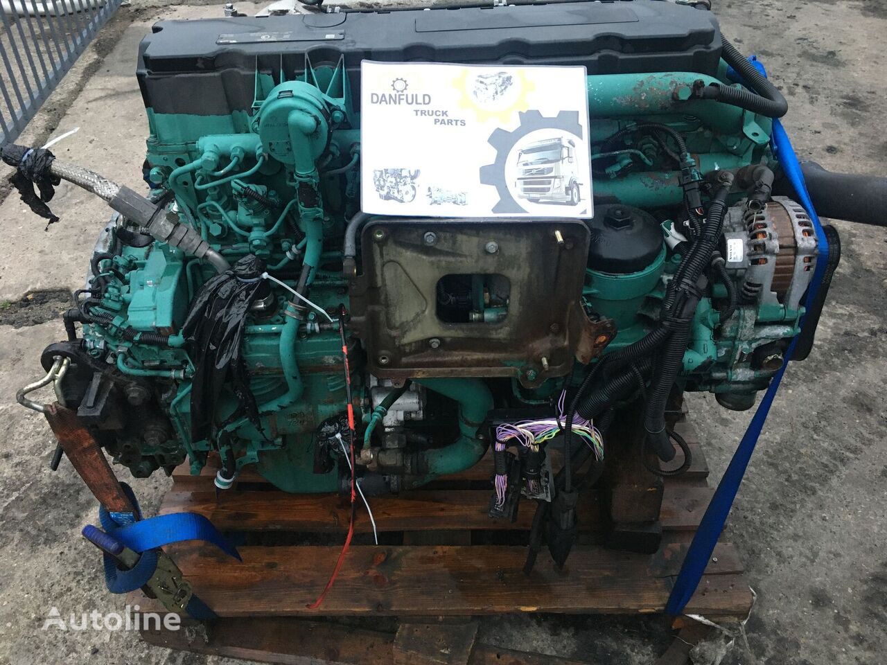 Volvo D7E 10707067 engine