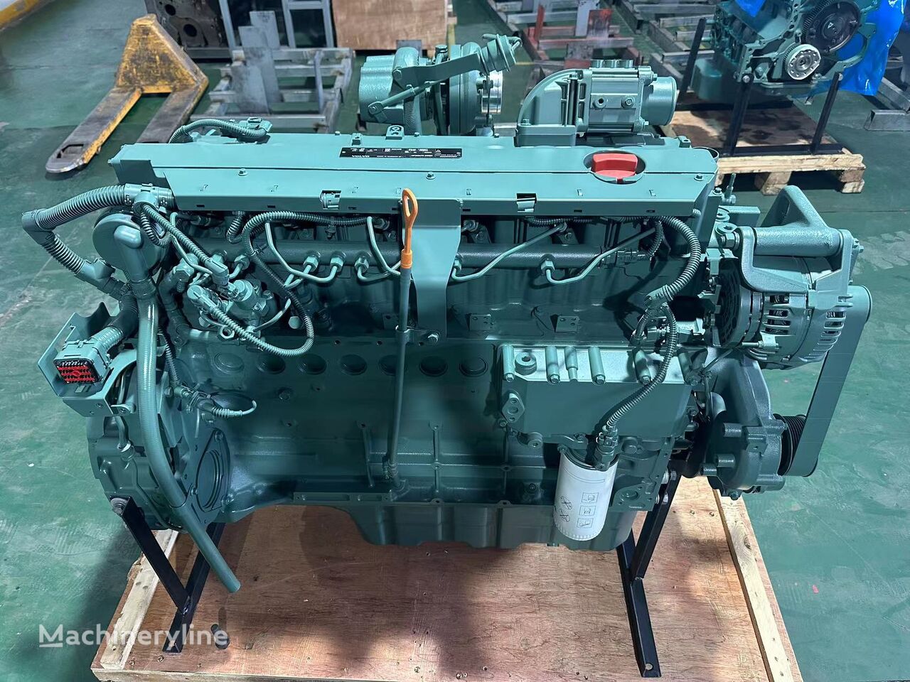 Volvo D7E d7e motor voor Volvo EC240B, EC250DL, EC300DL graafmachine