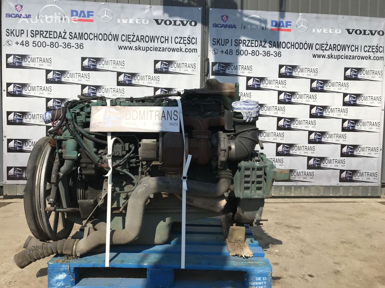 Volvo FL6 D6B, 180 KM motor para Volvo tractora