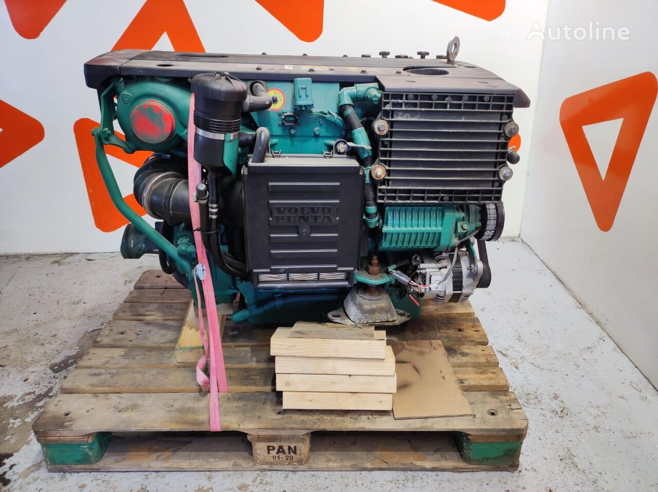 двигатель Volvo PENTA D4-260 KA 6VPXM05.5DAC RESTORED для грузовика