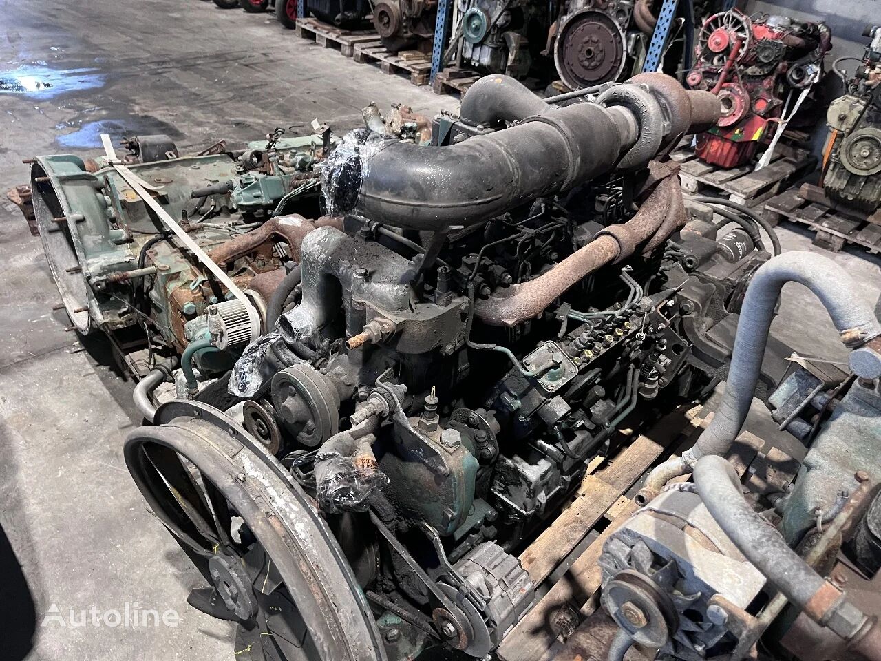 Volvo TD70G met scheeps keerkoppeling engine for truck