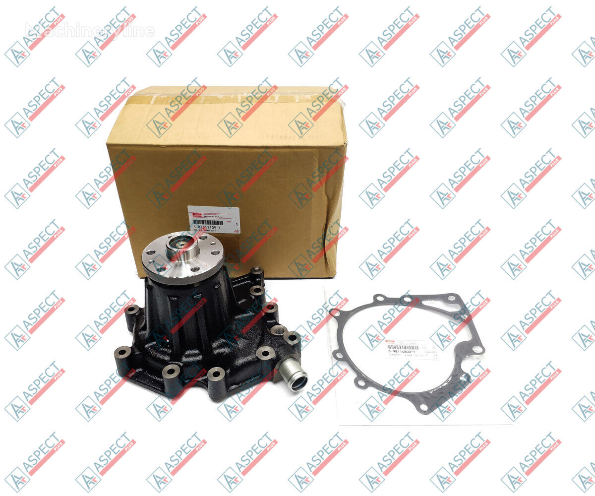 Isuzu 5873111091 engine cooling pump for Case CX210B  CX230B  CX210C  CX210C LONG REACH CASE CX235C SR  excavator