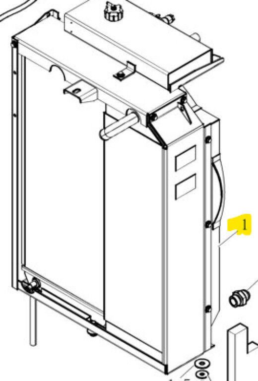 εκσκαφέας E95W MH2.6 για καλοριφέρ Case 87740100 87740100