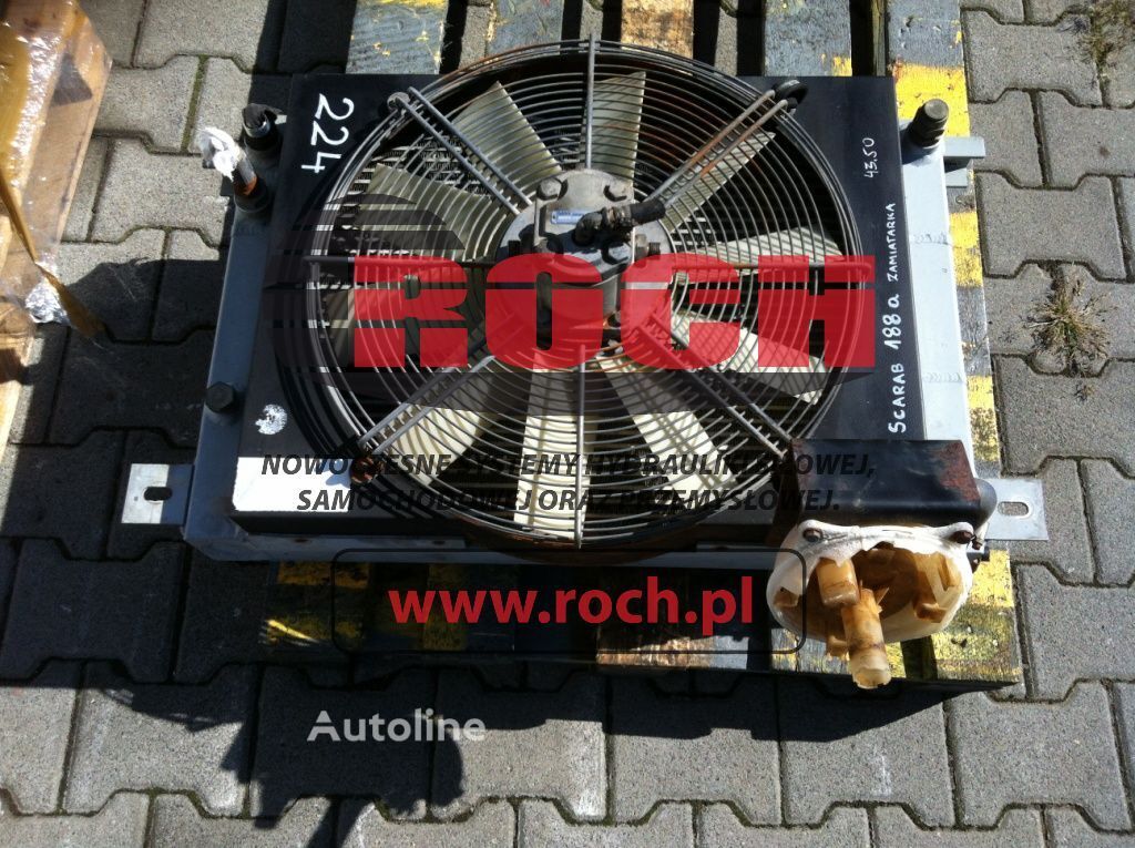 Radiator de racire pentru motoare Emmegi pentru maşina de măturat stradă Scarab 188A de vânzare | Autoline RO Radiator de racire pentru motoare Emmegi pentru maşina de măturat stradă Scarab 188A - Autoline