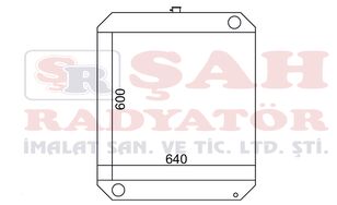 Hitachi ŞAH - FH 150 - CORE AS radiador de refrigeración del motor para excavadora