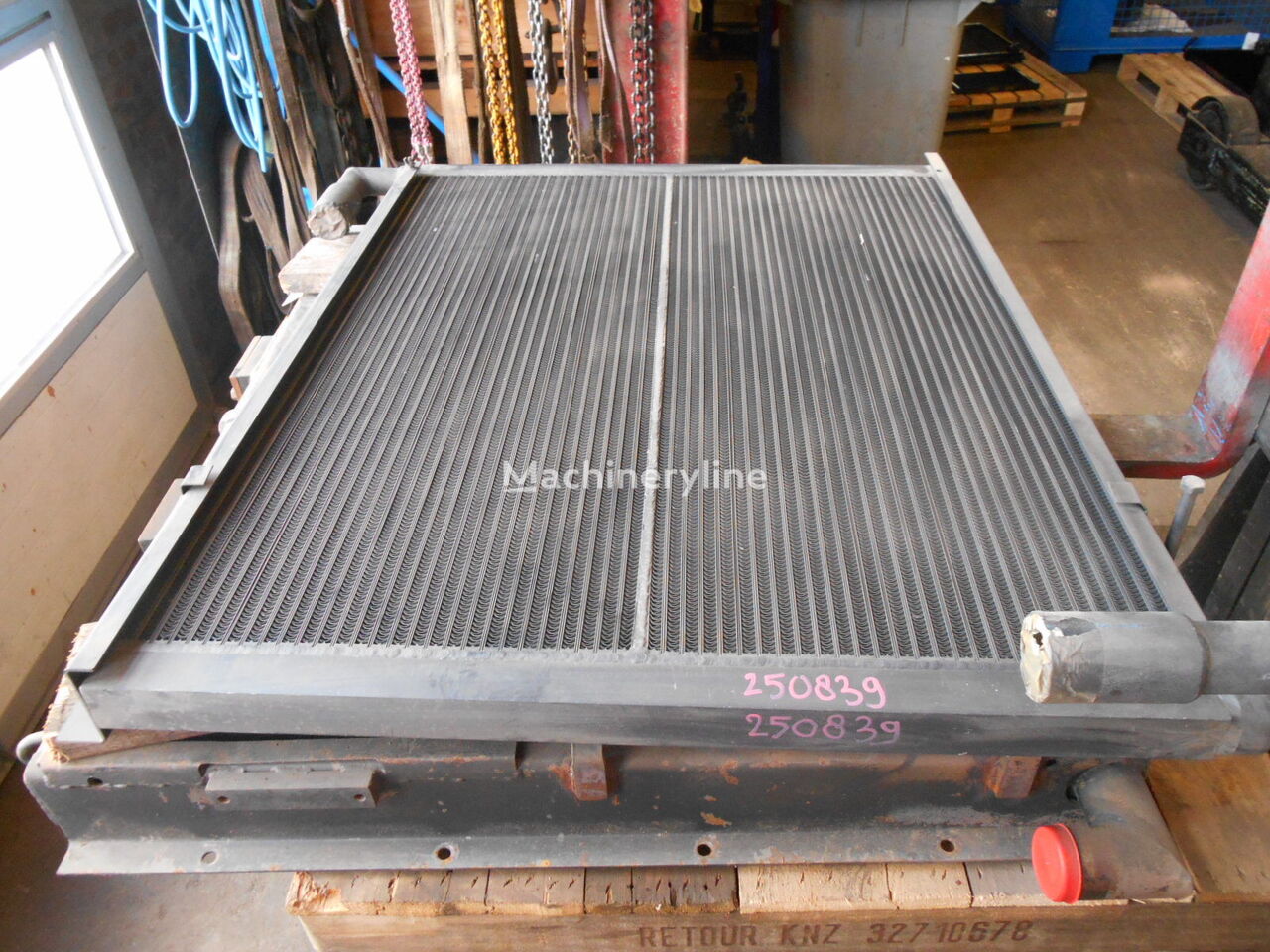 Kobelco SK480 engine cooling radiator for Kobelco SK480 excavator